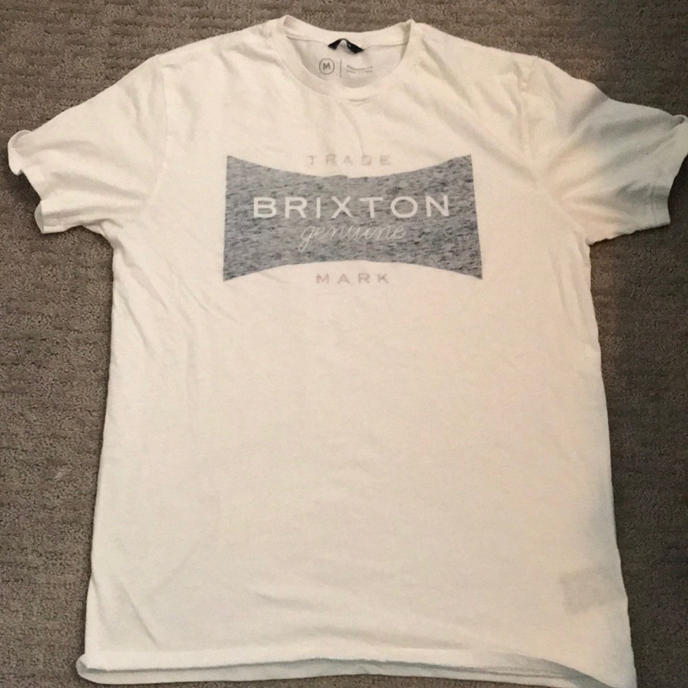 Brixton white shirt size M